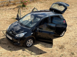 2014 Hyundai I10 1.0 Se Euro 5 5dr in Black — image 5