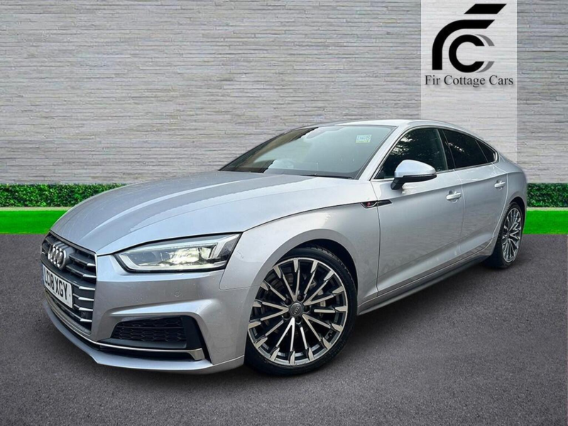 2018 Audi A5 2.0 Tdi Ultra S Line Sportback S Tronic Euro 6 (s/s) 5dr in Silver — image 1
