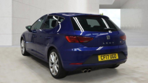 2017 SEAT Leon 2.0 Tdi Fr Technology Euro 6 (s/s) 5dr in Blue — image 4