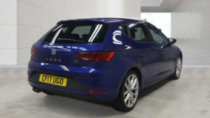 2017 SEAT Leon 2.0 Tdi Fr Technology Euro 6 (s/s) 5dr in Blue — image 5