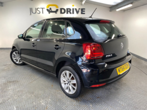 2014 Volkswagen Polo 1.0 Bluemotion Tech Se Hatchback 5dr Petrol Manual Euro 6 (s/s) (60 Ps) in Black — image 3