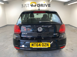 2014 Volkswagen Polo 1.0 Bluemotion Tech Se Hatchback 5dr Petrol Manual Euro 6 (s/s) (60 Ps) in Black — image 4