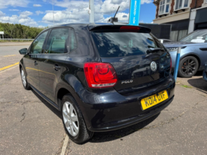 2014 Volkswagen Polo 1.2 Match Edition Euro 5 5dr in Black — image 4