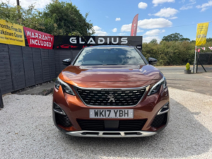 2017 Peugeot 3008 1.6 Thp Gt Line Eat Euro 6 (s/s) 5dr in Bronze — image 2