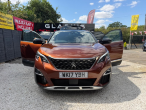 2017 Peugeot 3008 1.6 Thp Gt Line Eat Euro 6 (s/s) 5dr in Bronze — image 5