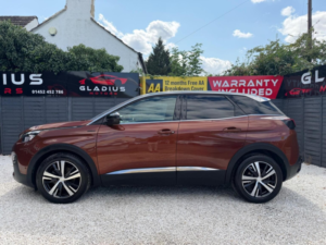 2017 Peugeot 3008 1.6 Thp Gt Line Eat Euro 6 (s/s) 5dr in Bronze — image 6