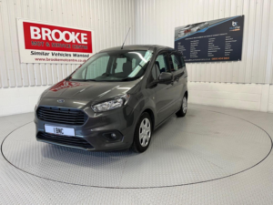 2019 Ford Tourneo Courier 1.0 Ecoboost Zetec Euro 6 5dr in Grey — image 4