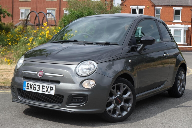 2013 Fiat 500 0.9 Twinair Gq Euro 5 (s/s) 3dr in Grey — image 1