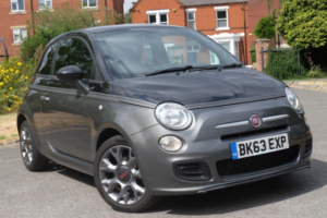 2013 Fiat 500 0.9 Twinair Gq Euro 5 (s/s) 3dr in Grey — image 3