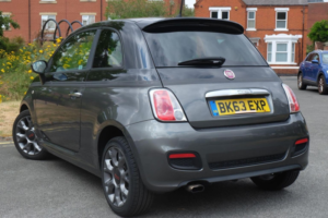 2013 Fiat 500 0.9 Twinair Gq Euro 5 (s/s) 3dr in Grey — image 4
