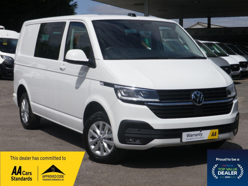 2024 Volkswagen Transporter 2.0 Tdi T30 Highline Kombi With Tailgate in White — image 1