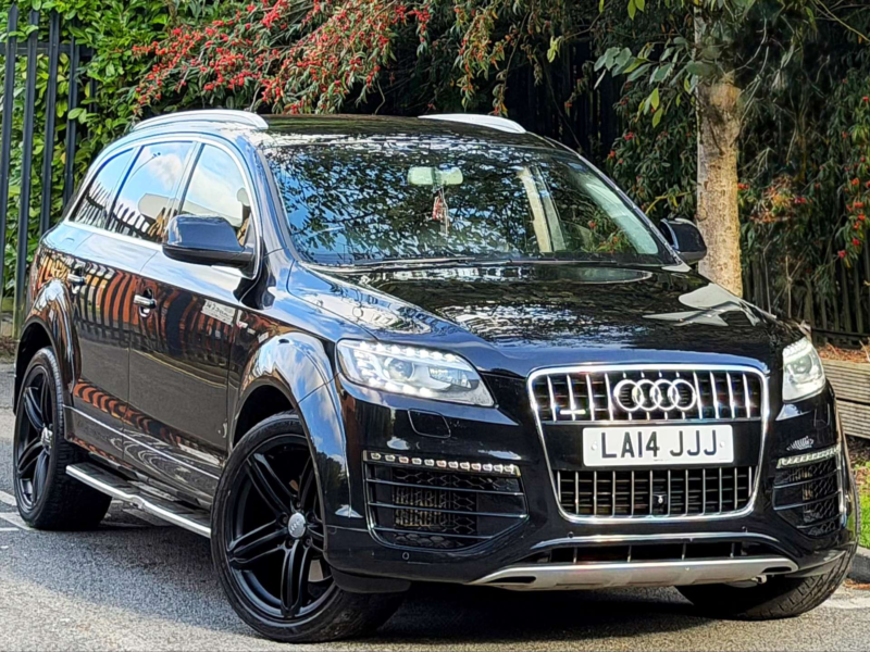 2014 Audi Q7 3.0 Tdi V6 S Line Sport Edition SUV 5dr Diesel Tiptronic Quattro Euro 5 (s/s) (245 Ps) in Black — image 1