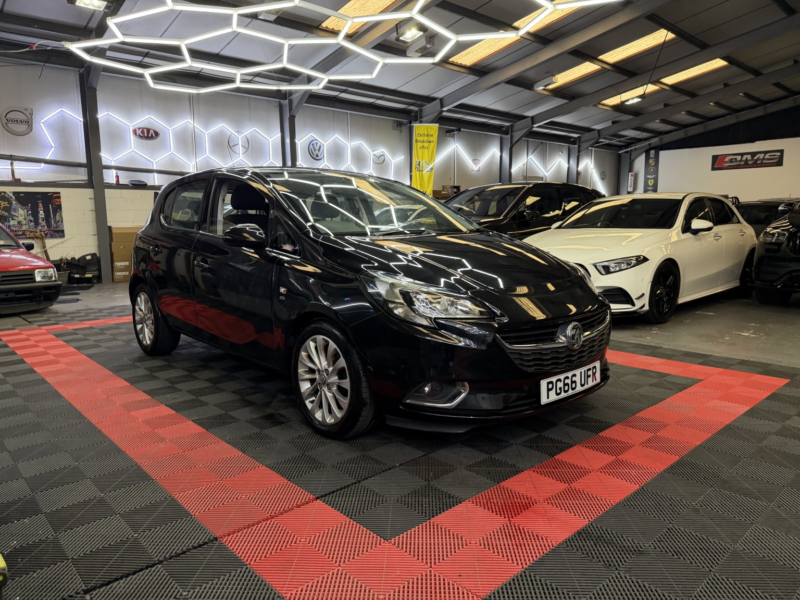2017 Vauxhall Corsa 1.4 I Ecoflex Se in Black — image 1