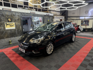 2017 Vauxhall Corsa 1.4 I Ecoflex Se in Black — image 3
