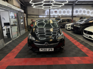 2017 Vauxhall Corsa 1.4 I Ecoflex Se in Black — image 4