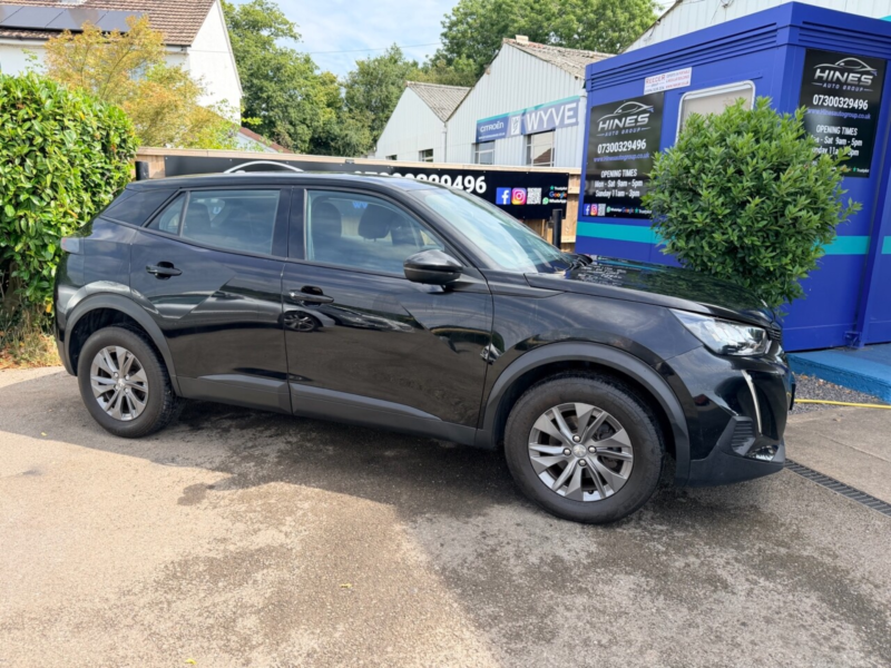 2021 Peugeot 2008 1.2 Puretech Active Premium SUV 5dr Petrol Manual Euro 6 (s/s) (100 Ps) in Black — image 1
