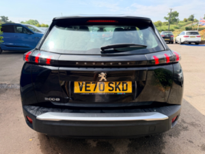 2021 Peugeot 2008 1.2 Puretech Active Premium SUV 5dr Petrol Manual Euro 6 (s/s) (100 Ps) in Black — image 3
