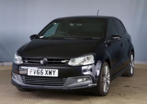 2016 Volkswagen Polo 1.4 Tsi Bluemotion Tech Act Bluegt in Black — image 3
