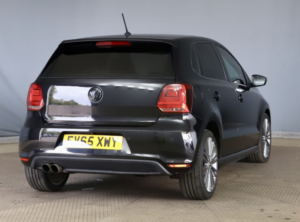 2016 Volkswagen Polo 1.4 Tsi Bluemotion Tech Act Bluegt in Black — image 4