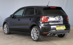 2016 Volkswagen Polo 1.4 Tsi Bluemotion Tech Act Bluegt in Black — image 6