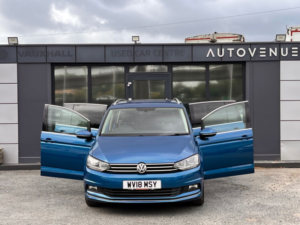2018 Volkswagen Touran 2.0 Tdi Sel MPV 5dr Diesel Manual Euro 6 (s/s) (150 Ps) in Blue — image 3