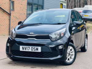 2017 Kia Picanto 1.0 2 Euro 6 5dr in Black — image 3