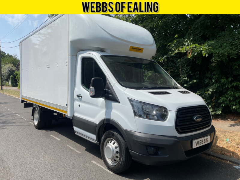 2018 Ford Transit 2.0 350 Ecoblue Xxlwb Luton in White — image 1