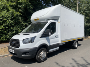 2018 Ford Transit 2.0 350 Ecoblue Xxlwb Luton in White — image 3