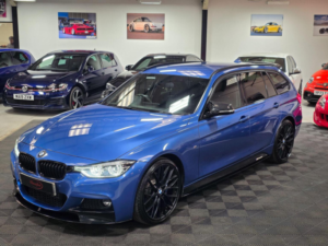 2017 BMW 3 Series 3.0 335d M Sport Touring Auto Xdrive Euro 6 (s/s) 5dr in Blue — image 6