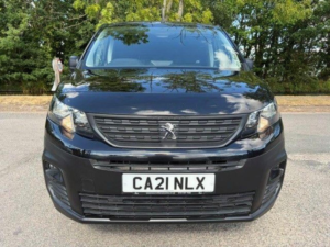2021 Peugeot Partner 1.5 Bluehdi 1000 Professional Standard Panel Van Swb Euro 6 5dr in Black — image 2