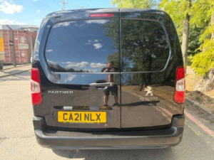 2021 Peugeot Partner 1.5 Bluehdi 1000 Professional Standard Panel Van Swb Euro 6 5dr in Black — image 6