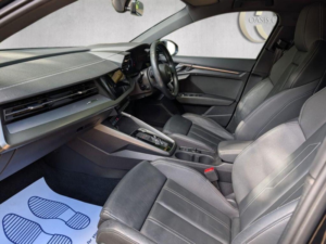 2021 Audi A3 1.5 Tfsi 35 S Line Sportback S Tronic Euro 6 (s/s) 5dr in Black — image 2