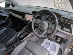 2021 Audi A3 1.5 Tfsi 35 S Line Sportback S Tronic Euro 6 (s/s) 5dr in Black — image 3