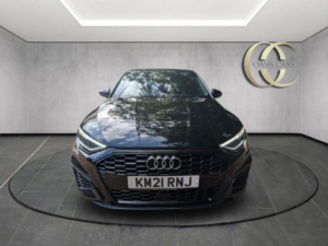 2021 Audi A3 1.5 Tfsi 35 S Line Sportback S Tronic Euro 6 (s/s) 5dr in Black — image 4