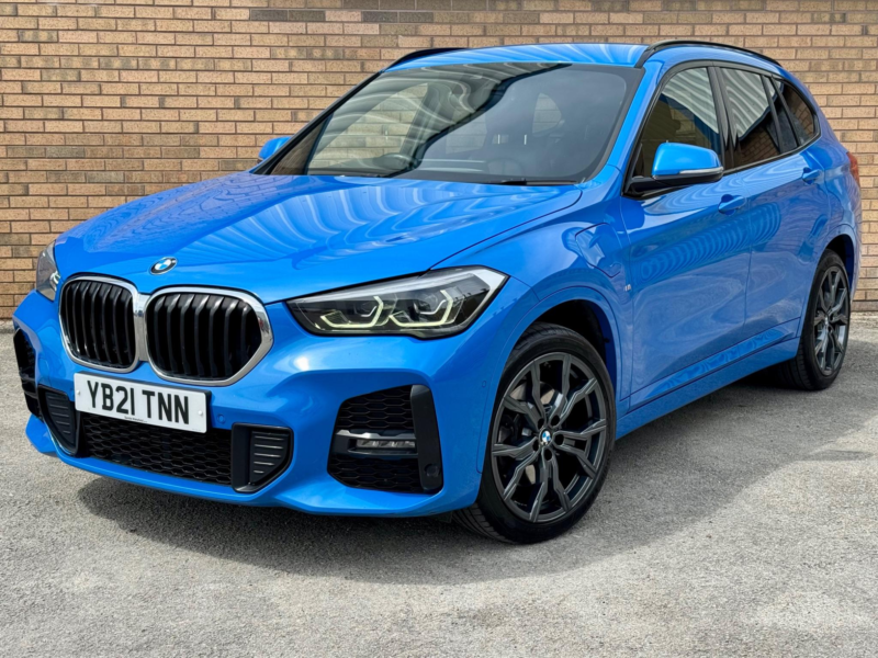2021 BMW X1 1.5 25e 10kwh M Sport Auto Xdrive Euro 6 (s/s) 5dr in Blue — image 1