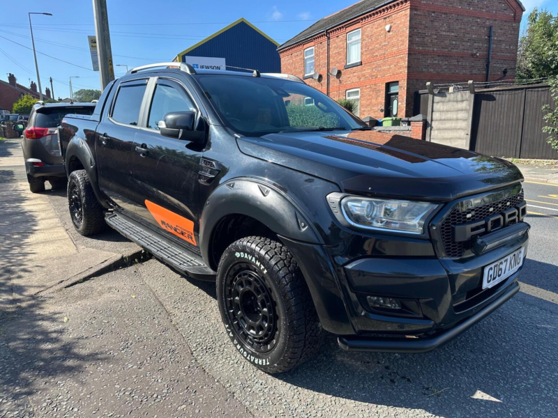 2018 Ford Ranger 3.2 Tdci Wildtrak Auto 4WD Euro 5 4dr in Black — image 1