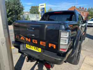 2018 Ford Ranger 3.2 Tdci Wildtrak Auto 4WD Euro 5 4dr in Black — image 3
