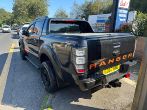 2018 Ford Ranger 3.2 Tdci Wildtrak Auto 4WD Euro 5 4dr in Black — image 4