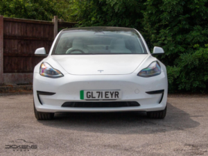 2021 Tesla Model 3 Standard Range Plus Auto Rwd 4dr in White — image 2