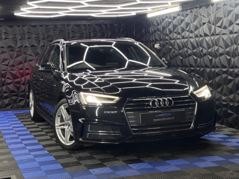 2016 Audi A4 Avant 2.0 Tdi S Line S Tronic Euro 6 (s/s) 5dr in Black — image 1