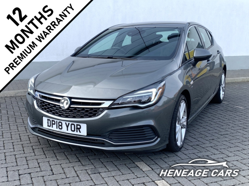 2018 Vauxhall Astra 1.4 Turbo Sri Vx-Line Nav 5-Door in Grey — image 1