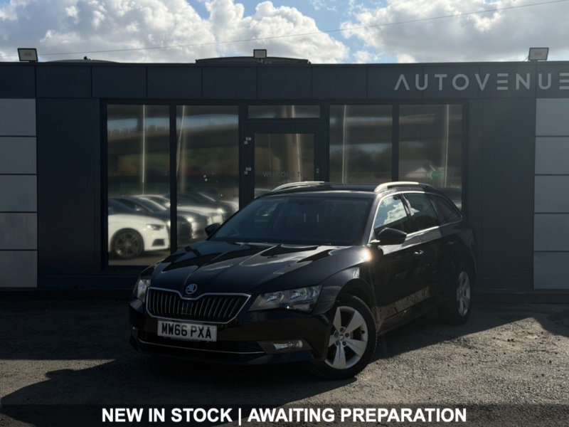 2016 Skoda Superb 2.0 Tdi Se Estate 5dr Diesel Manual Euro 6 (s/s) (150 Ps) in Black — image 1