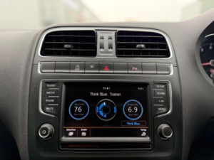 2015 Volkswagen Polo 1.0 Tsi Bluemotion Tech Sel Euro 6 (s/s) 5dr in Blue — image 3