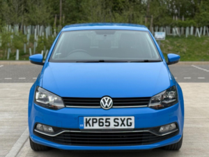 2015 Volkswagen Polo 1.0 Tsi Bluemotion Tech Sel Euro 6 (s/s) 5dr in Blue — image 5