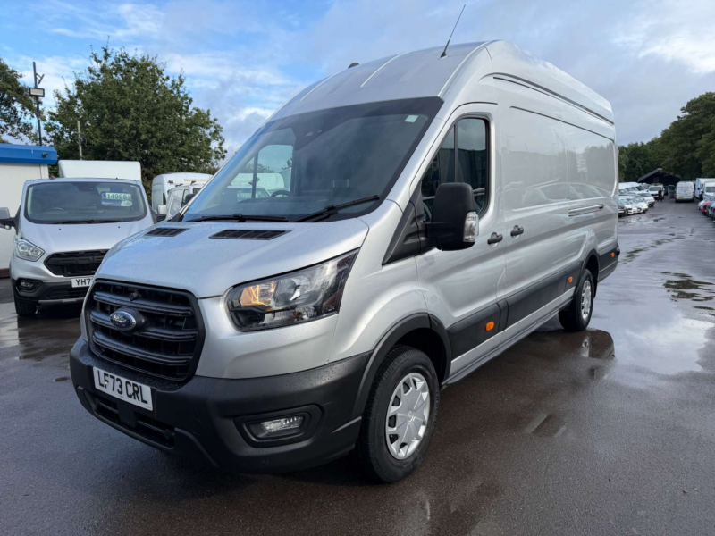 2023 Ford Transit 2.0 350 Ecoblue Mhev Trend Panel Van 5dr Diesel Manual Rwd L4 H3 Euro 6 (s/s) (130 Ps) in Silver — image 1