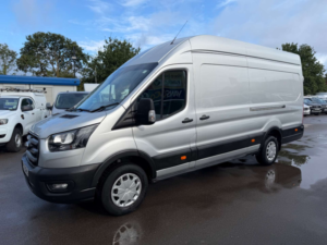 2023 Ford Transit 2.0 350 Ecoblue Mhev Trend Panel Van 5dr Diesel Manual Rwd L4 H3 Euro 6 (s/s) (130 Ps) in Silver — image 3