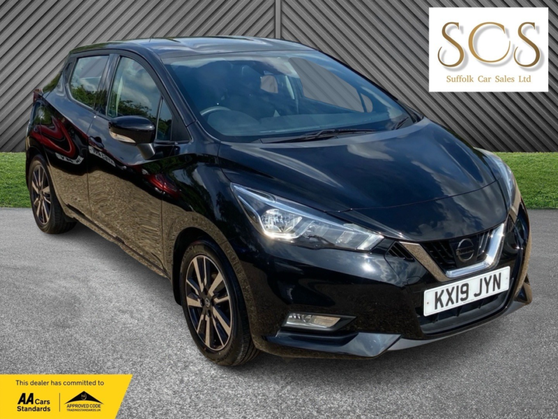 2019 Nissan Micra 1.0 Ig Acenta in Black — image 1