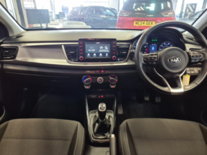 2019 Kia Rio 1.4 2 Hatchback 5dr Petrol Manual Euro 6 (s/s) (98 Bhp) in White — image 3