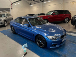 2015 BMW 4 Series 2.0 420d M Sport Auto 2dr in Blue — image 2