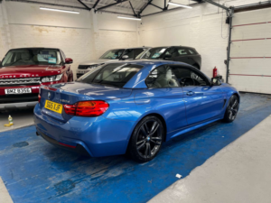 2015 BMW 4 Series 2.0 420d M Sport Auto 2dr in Blue — image 3